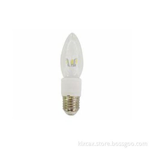 Super Bright Ceramic 400Lm Dimmable LED Candle Bulbs , LED